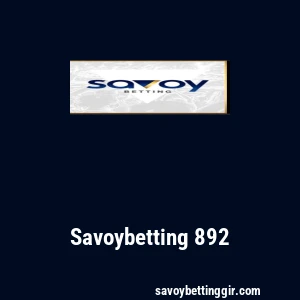 Savoybetting 892